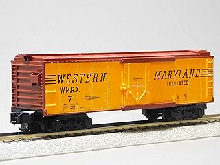 Lionel American Flyer Western Maryland Insulated BOXCAR #7 S Gauge