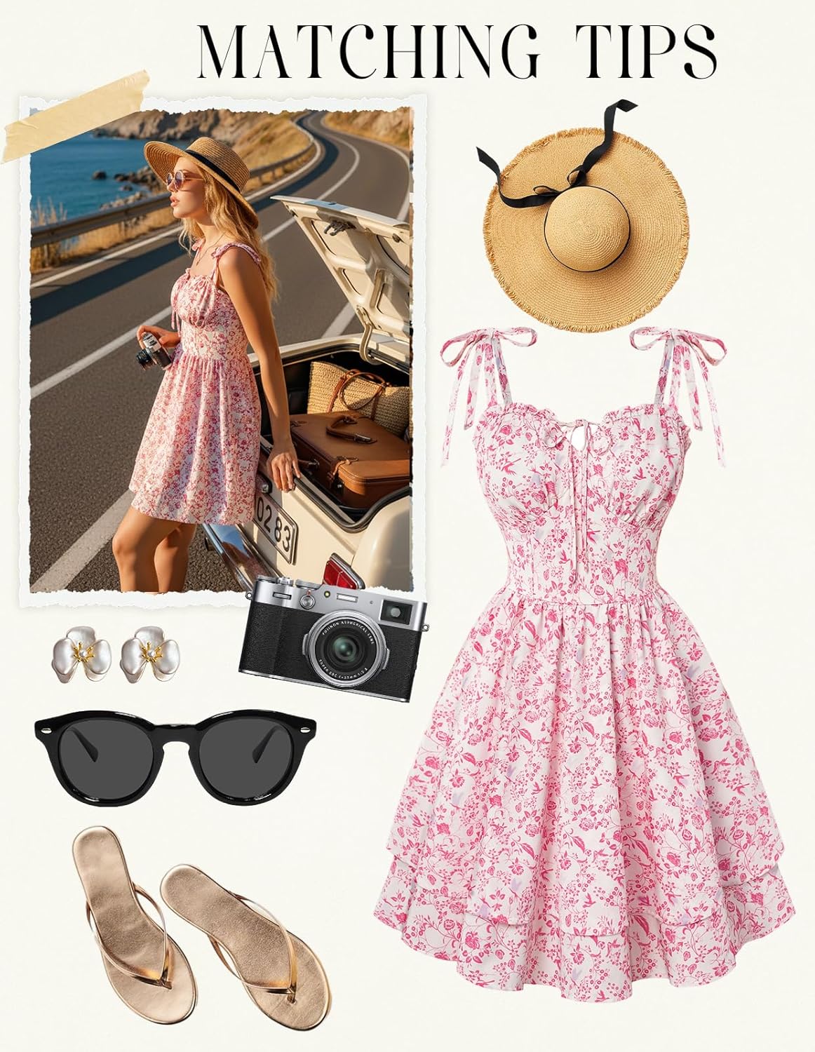 Scarlet Darkness Floral Mini Dress for Women Teens Summer 2026 Fairy Corset Sundress Graduation Dresses - Image 5