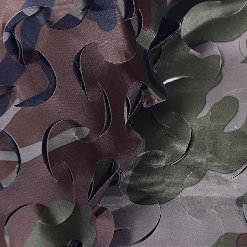 Vista 32 de GRVCN Red de camuflaje de camuflaje, rollo a granel, redes de malla para cazar, disparar a ciegas, decoraciones de fiesta temática militar