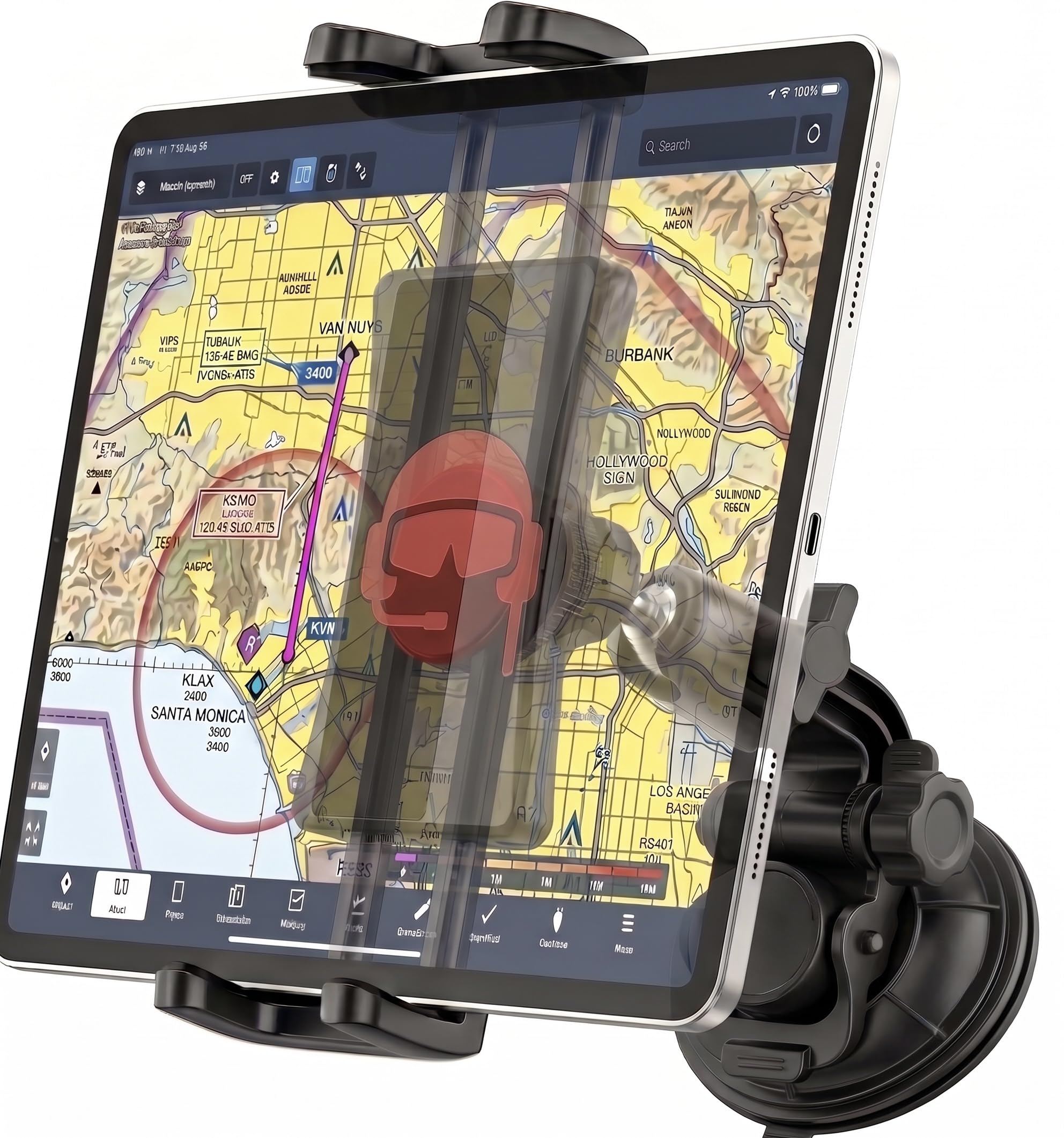 FlightPro ProAviator Suction Cup Tablet Mount