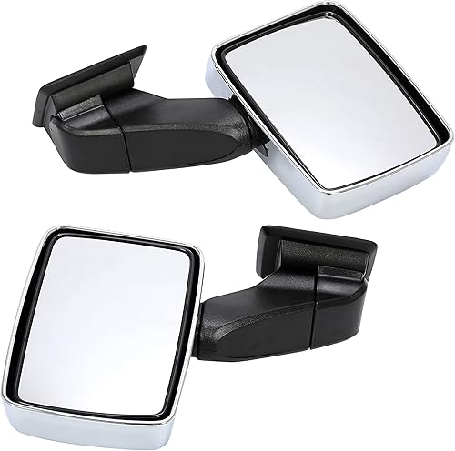 Miniatura 2 de HECASA Espejo eléctrico compatible con Hummer H3  H3T 2006-2010 Reemplazo para 20836085 20836086 Espejo lateral eléctrico para remolque Espejo