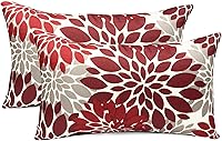 Vista 21 de Juego de 2 fundas de almohada decorativas de 18 x 18 pulgadas, fundas de almohada decorativas para sofá, sala de estar, exterior, funda de almohada