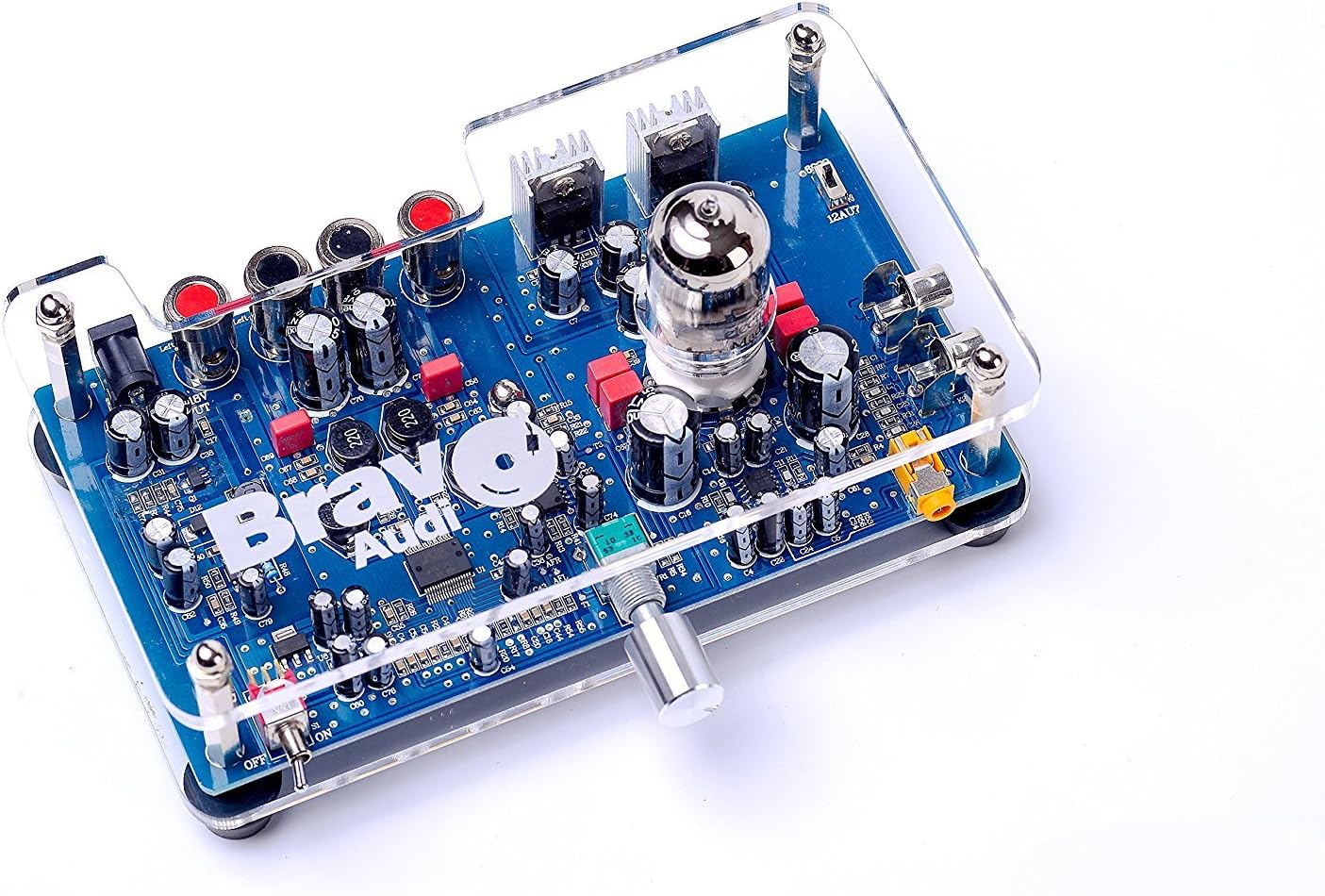SP1 Class D 12AU7 Hybrid Tube Stereo Speaker Amplifier