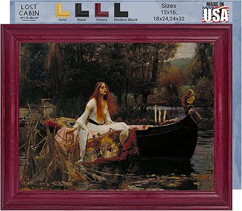 John William Waterhouse - Póster enmarcado para decoración de pared, carteles e impresiones, para mujer, antiguos y Roma, para decoración de pared