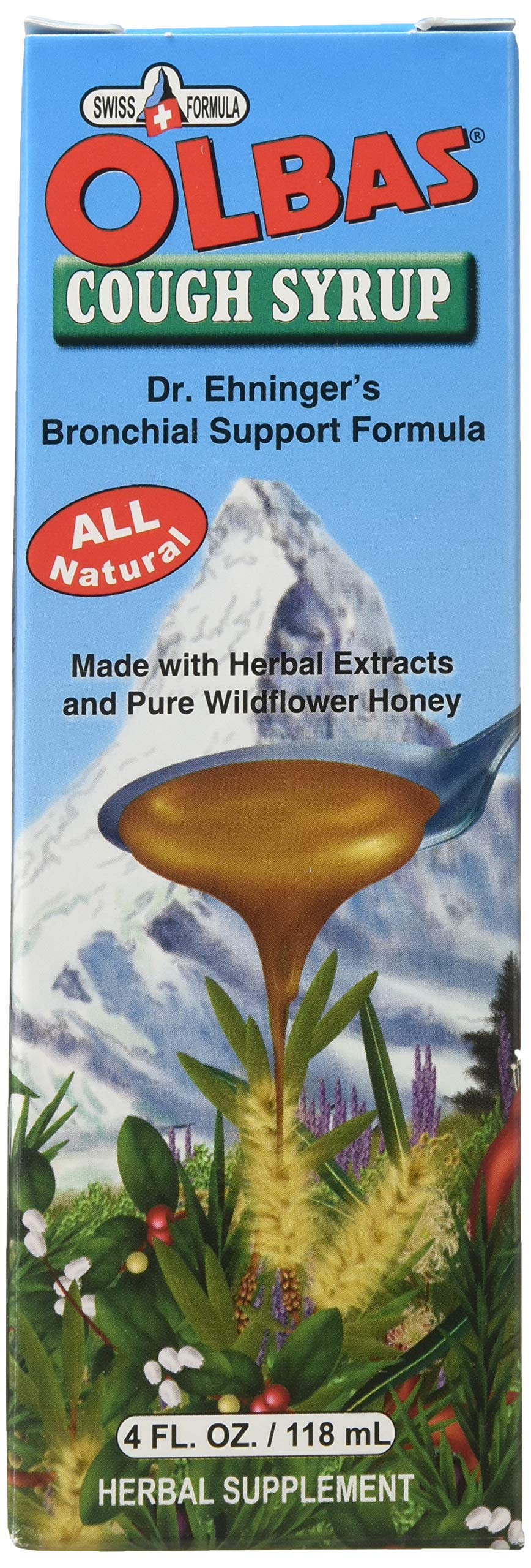 Olbas Cough Syrup, 4 Ounce - 6 per case.