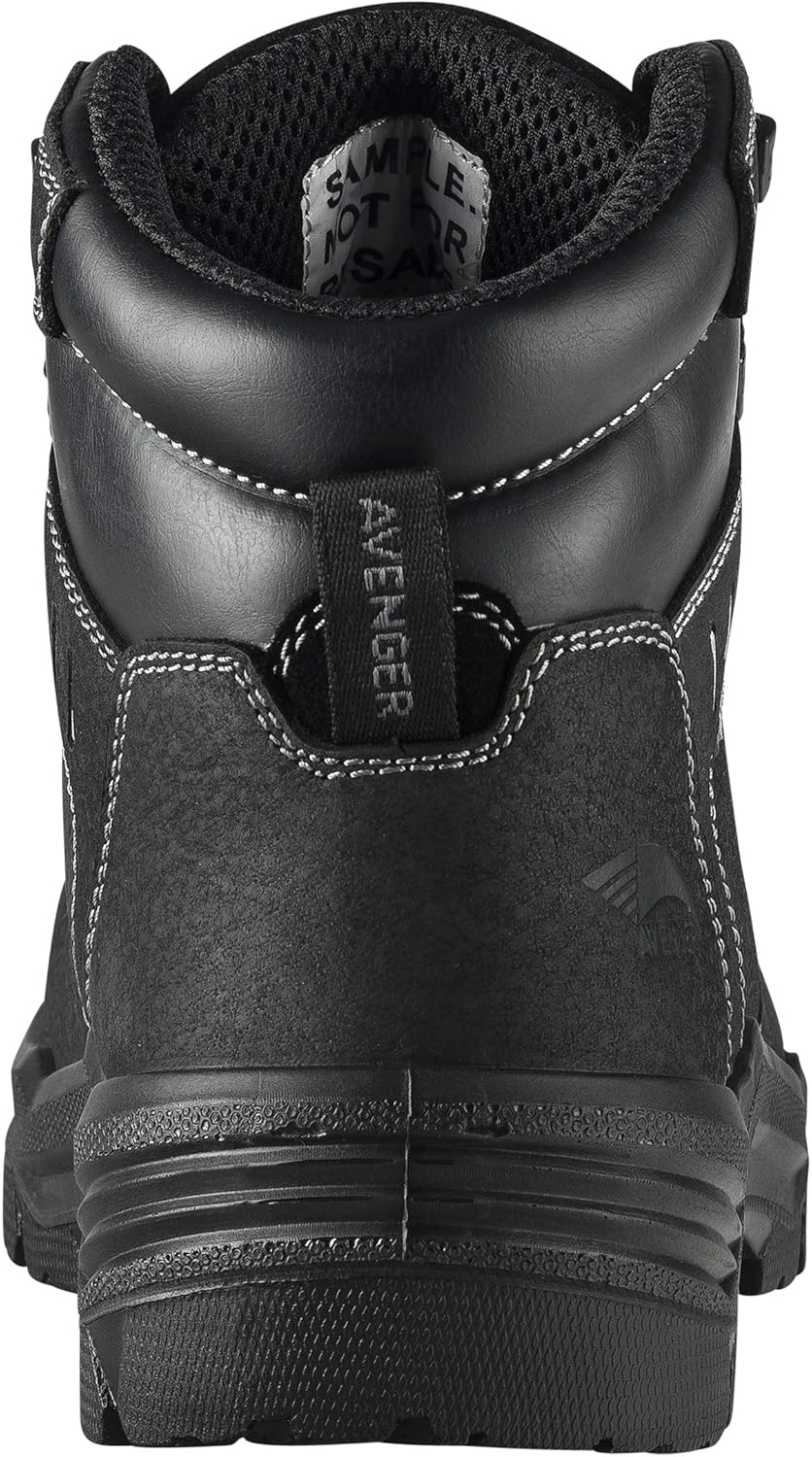 Avenger Foundation Work Boots for Men - Waterproof, Non-Slip, Puncture Resistant, EH, Carbon Toe Safety Shoes - ASTM F2413 - Image 4