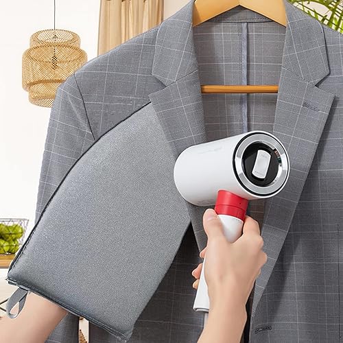 Miniatura 2 de Guante de planchado de vapor para ropa con lazo para los dedos para ropa, guante de vapor anti vapor, mini almohadilla de planchado de mano,