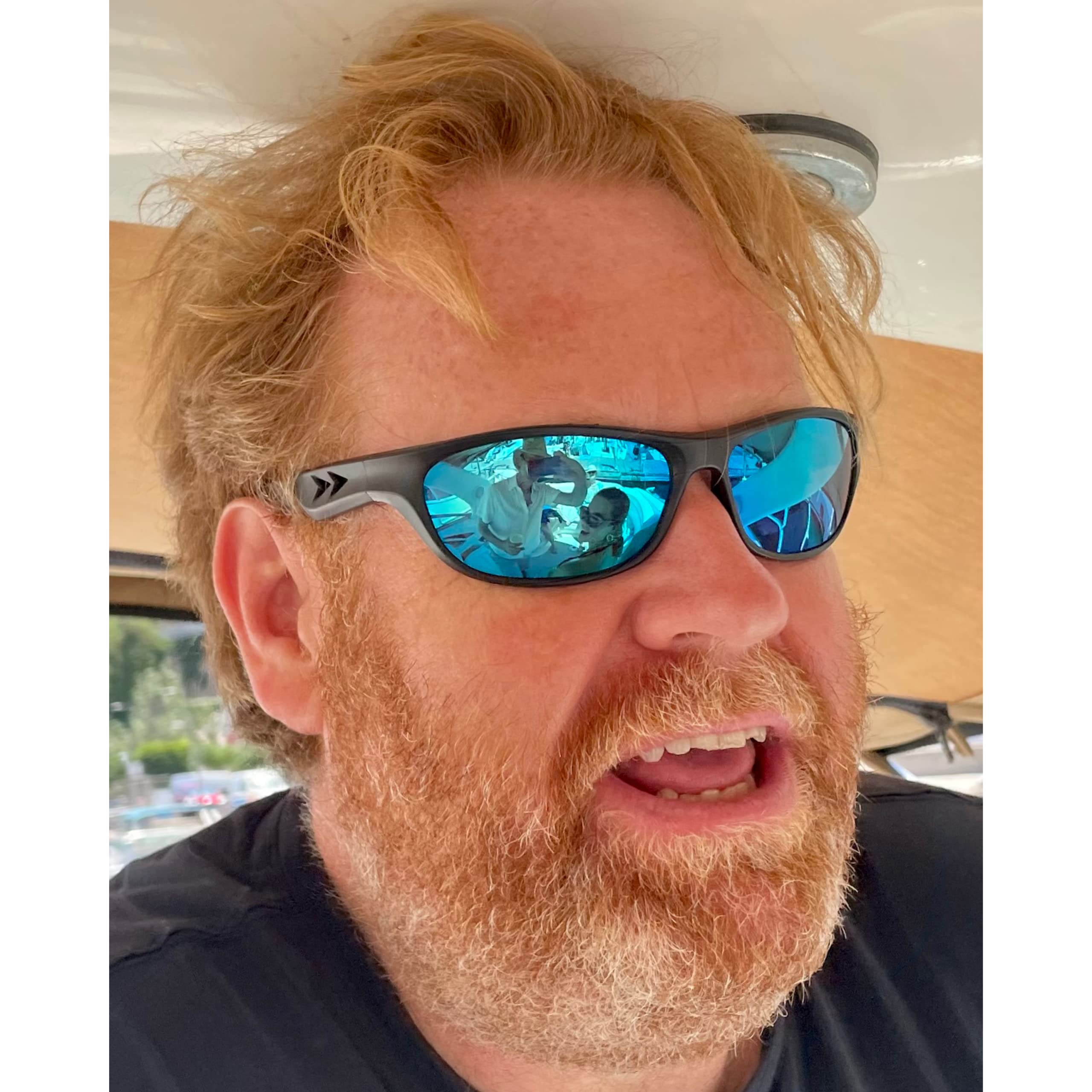 ZILLERATE Lunettes de Soleil Sport Polarisées Homme et Femme, Vélo, Golf, Ski, Pêche, Course À Pied, Conduite, Protection UV400, Monture Légère Confortable en TR90, Accessoires et Étui Rigide