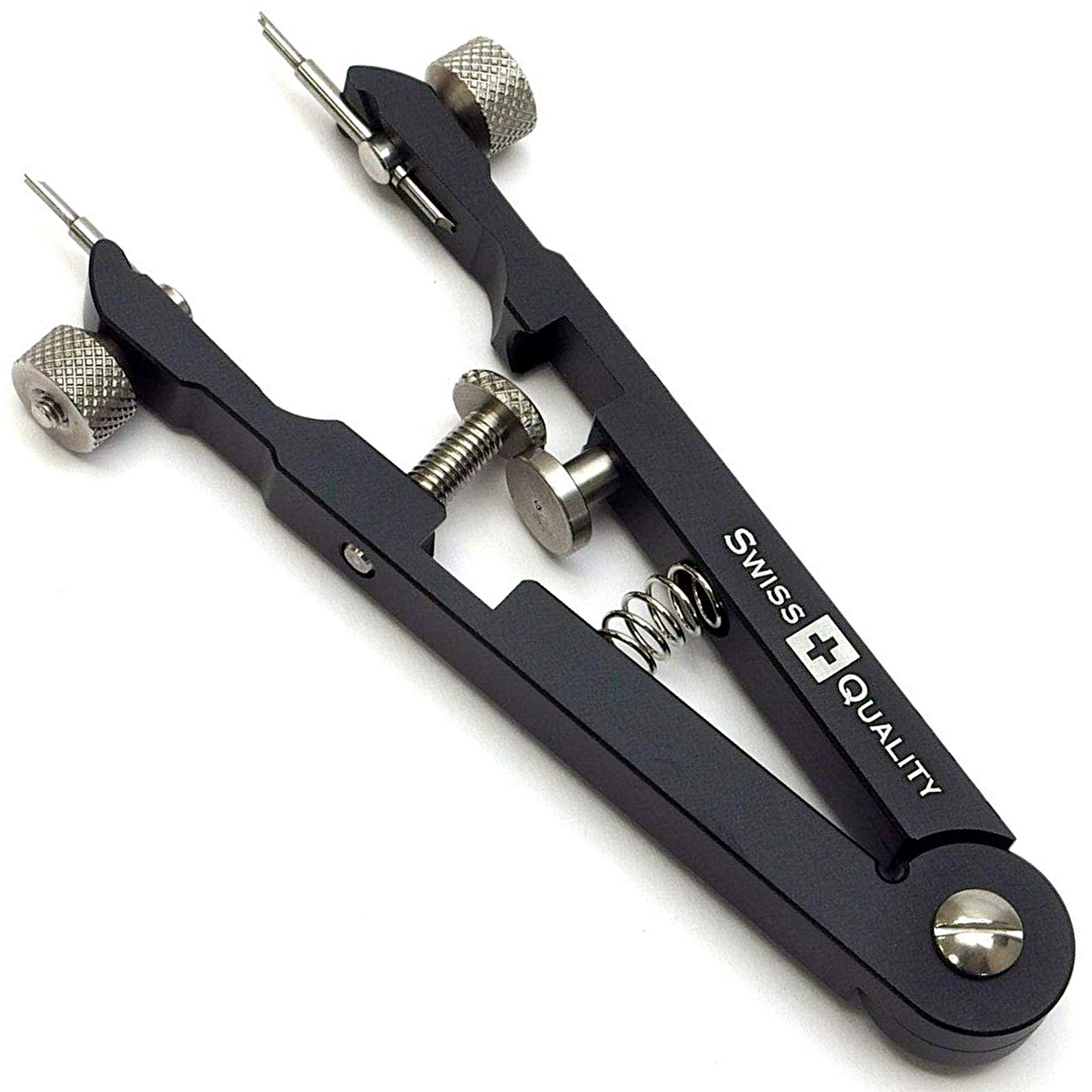 Amazon | 両つかみ式バネ棒外し ブラック Black ロレックス/オメガ対応