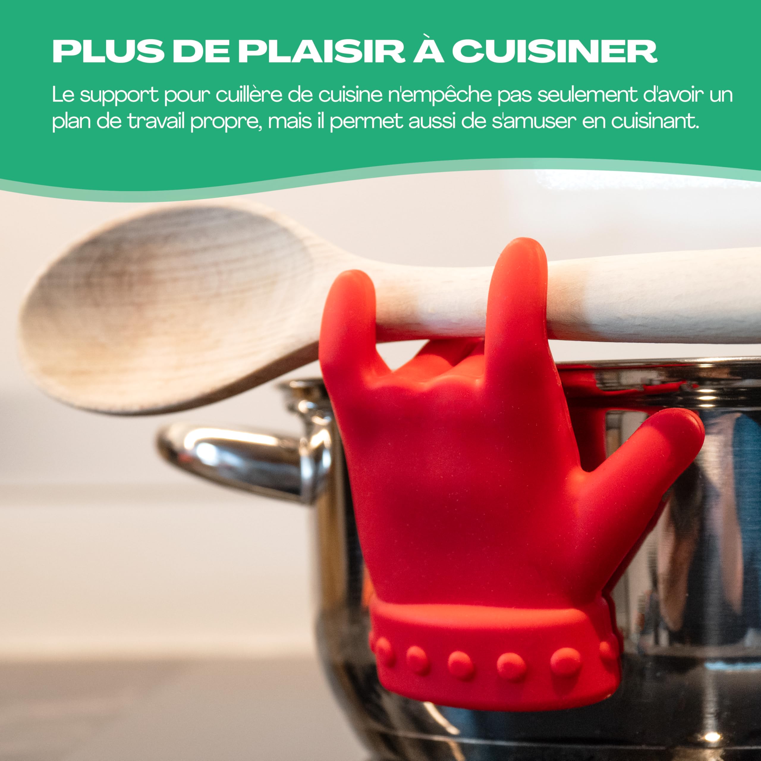 Crabe Porte Cuillere Netrox - Support Pour Cuillère De Cuisine