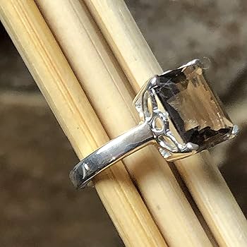 Amazon.com: Genuine 2ct Smoky Topaz 925 Solid Sterling