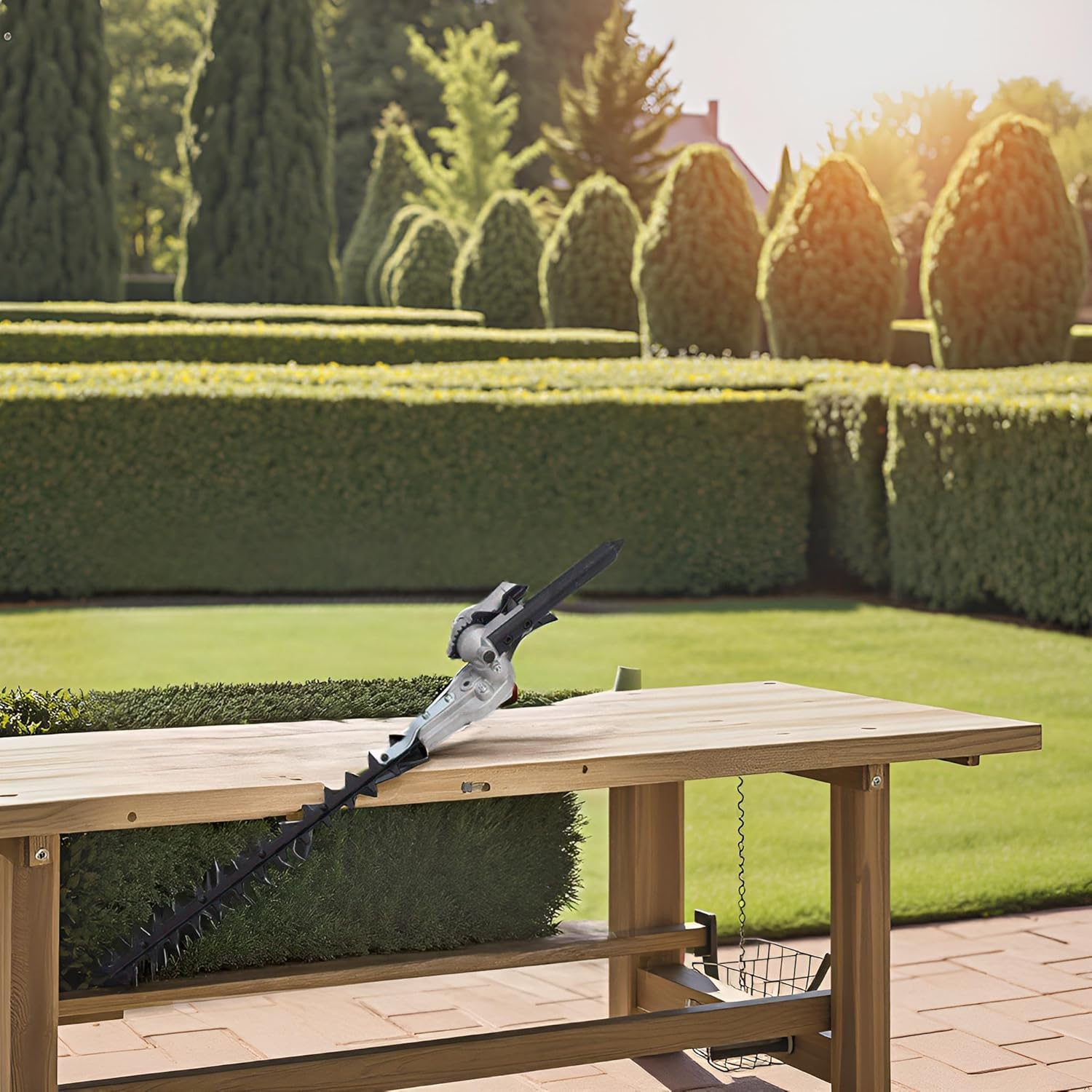 Cordless Hedge Trimmer Part, 26mm Hedge Trimmer Hedges Trimmers Attachment Replacement Part for Brush Cutters Garden Trimmers