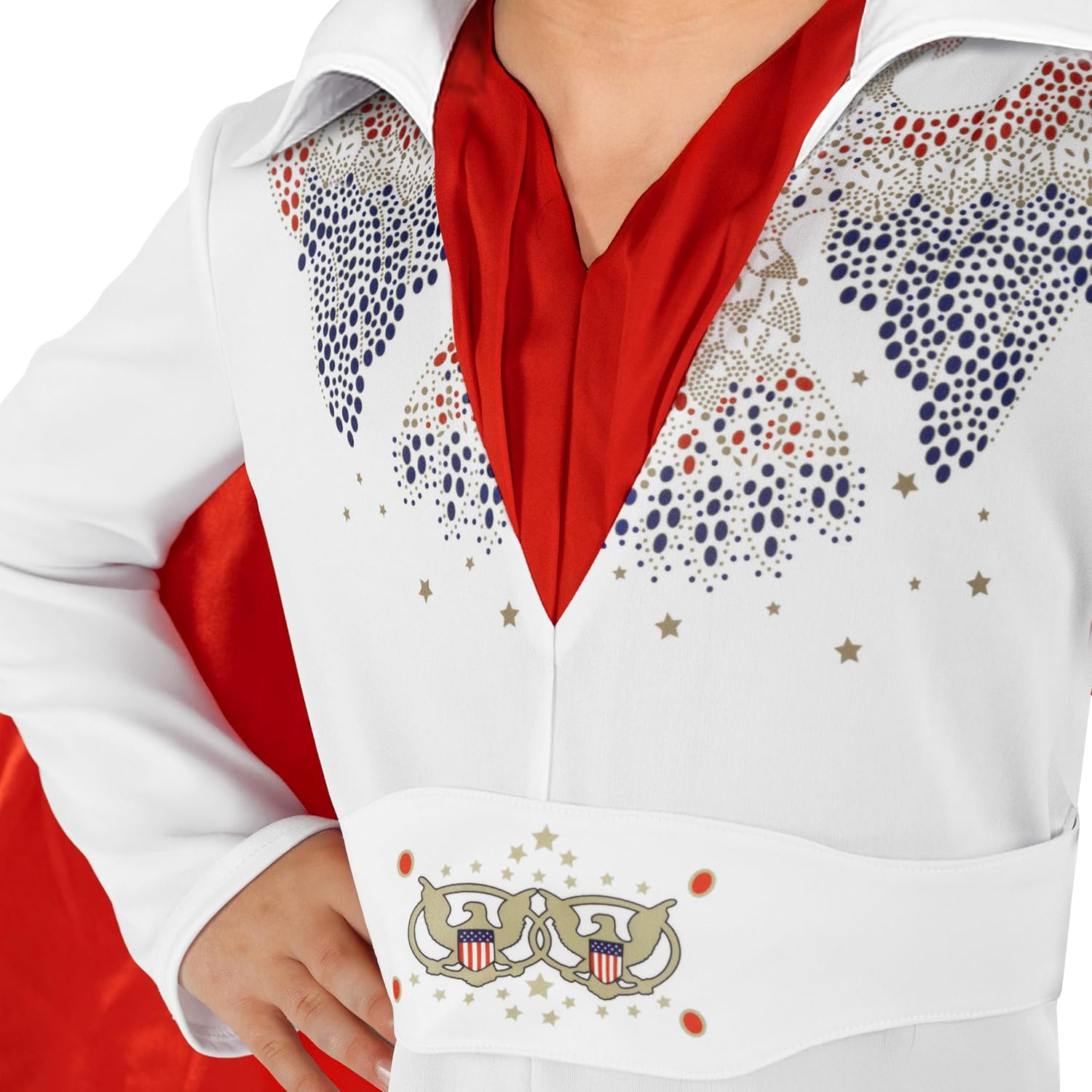 Morph Vegas Rockstar Costume For Boys, The King Halloween Costumes For Boys, Disco Costume For Kids Halloween Costumes - Image 5