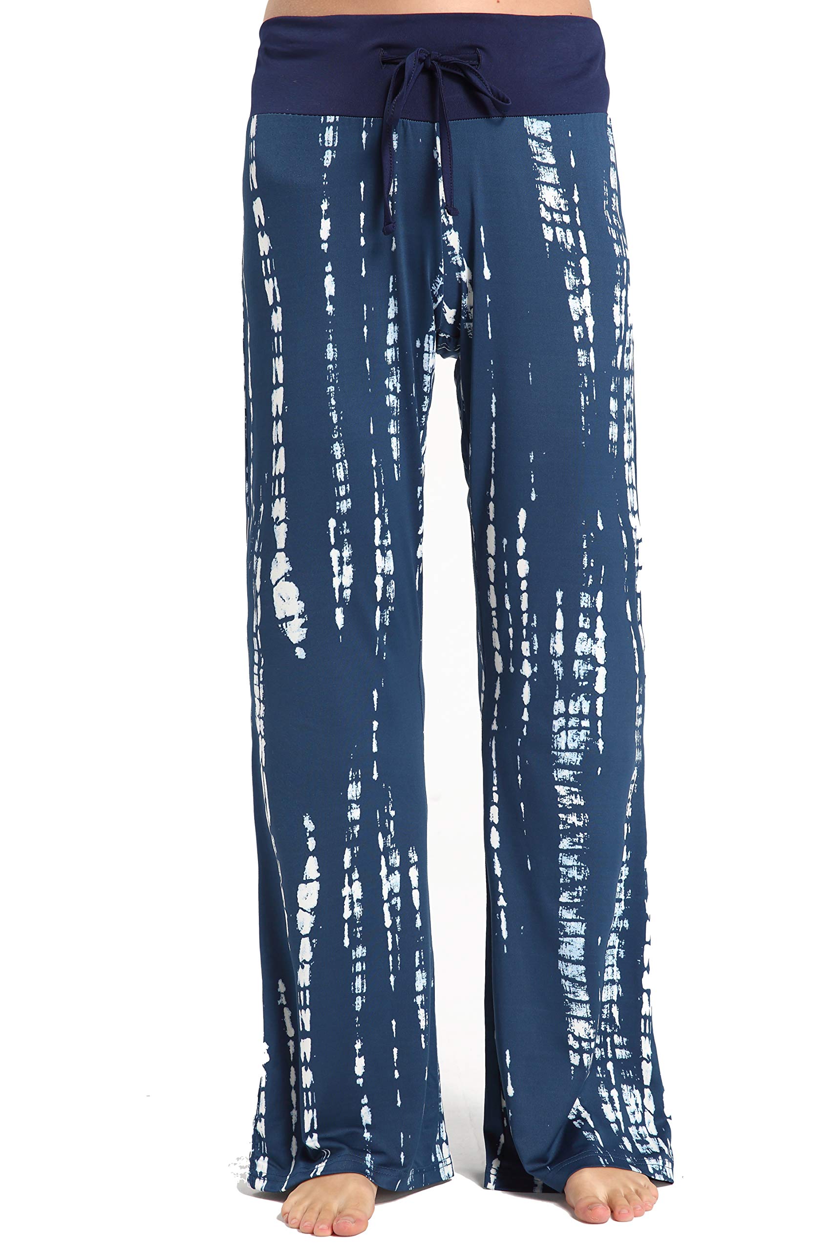 CYZ Womens Casual Stretch Cotton Pajama Pants Simple Lounge Pants