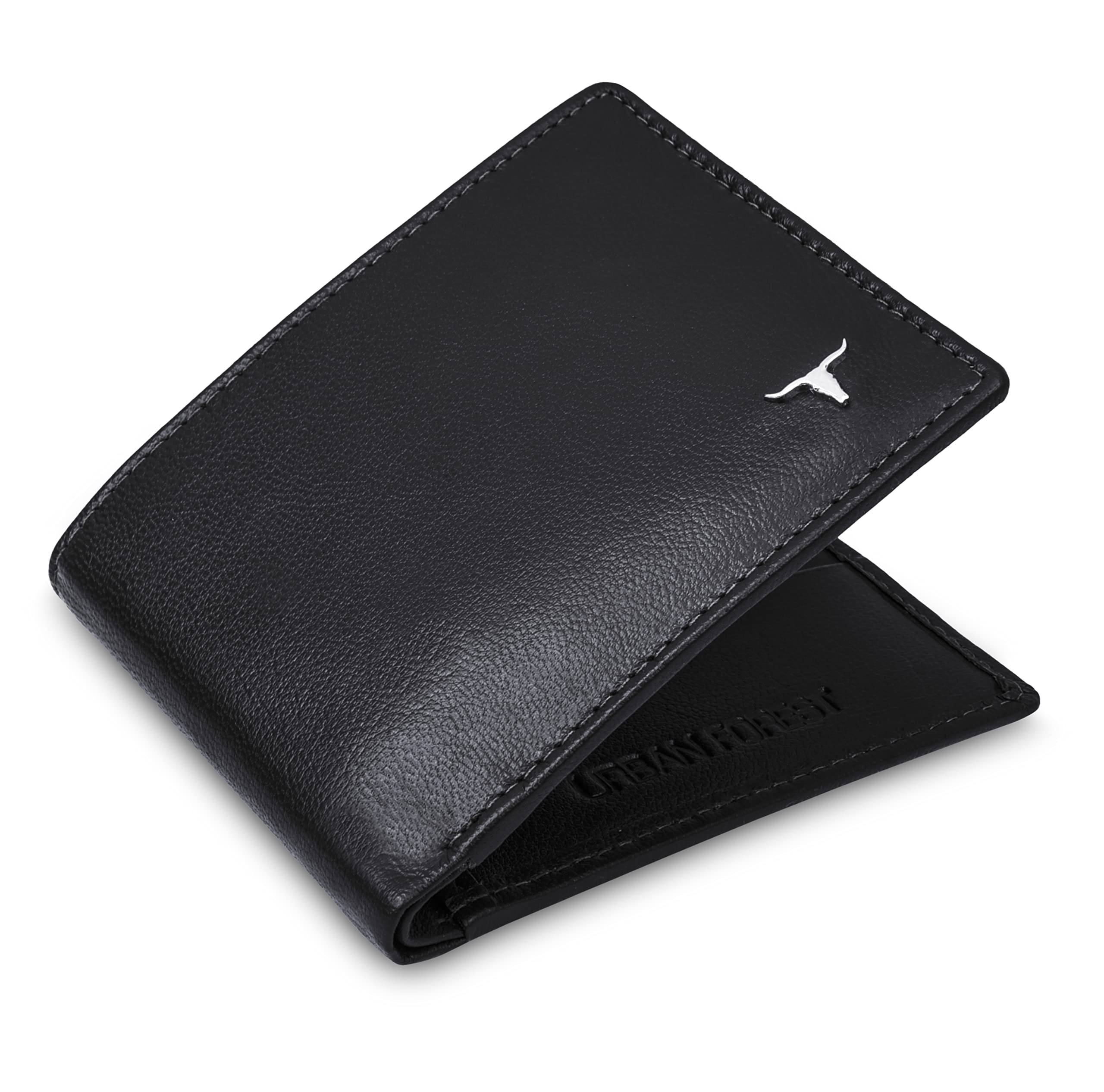 George Black Leather Wallet for Men