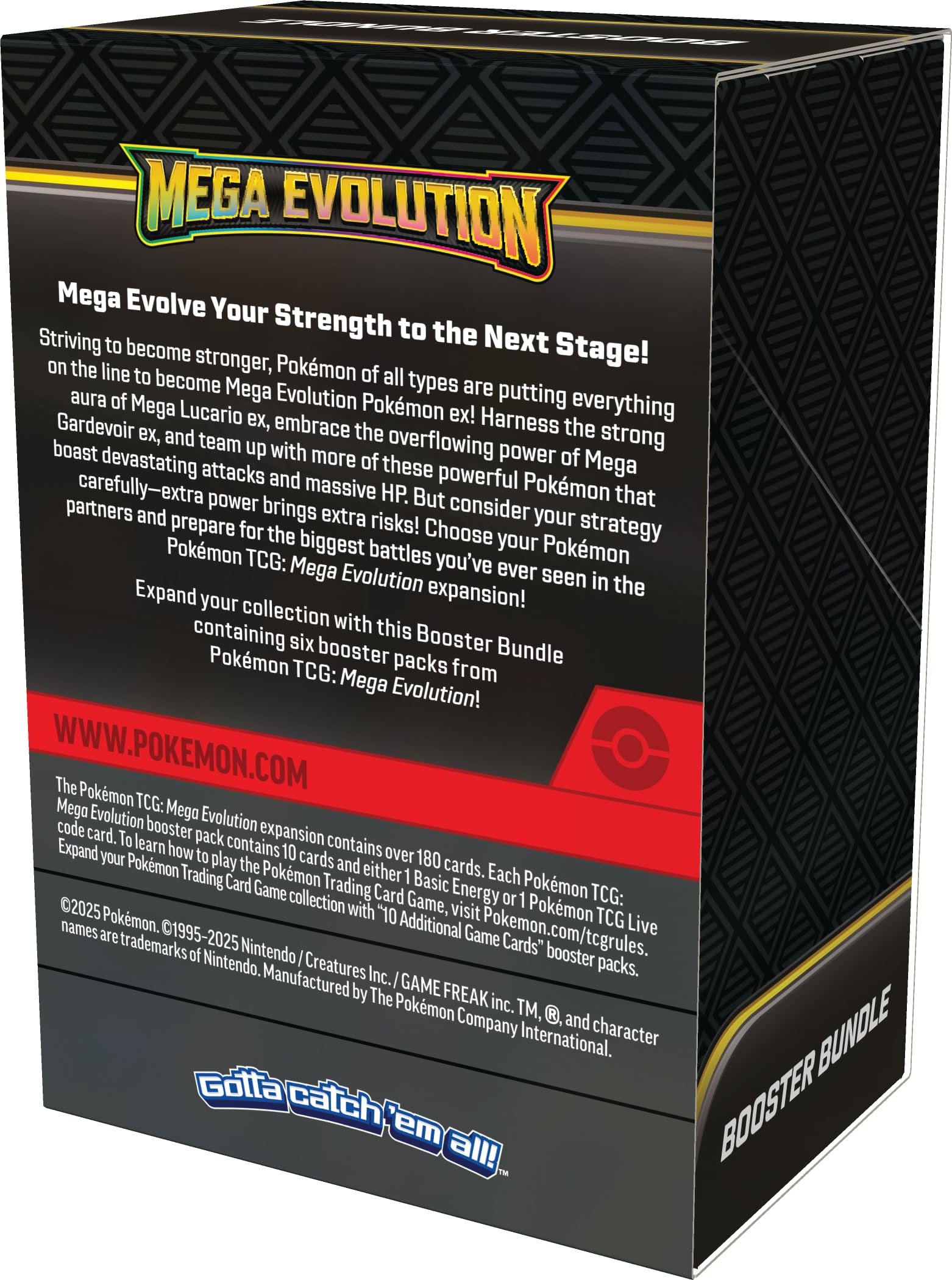 Pokémon TCG: Mega Evolution Booster Bundle (6 Booster Packs) : Amazon.co.uk:  Toys & Games