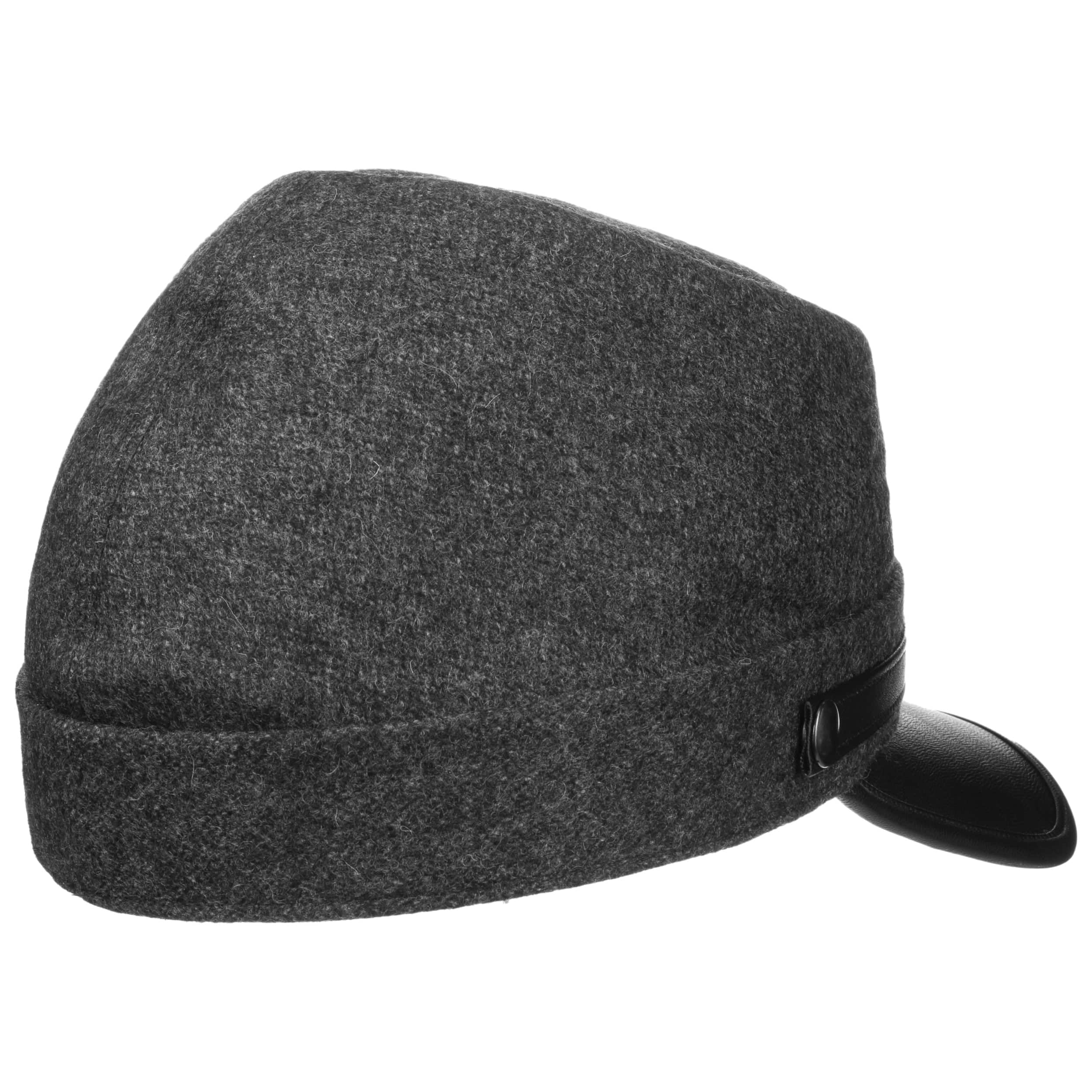 Lipodo Kepi Schildmütze Elegantes Armycap Wollmix Damen Herren Made in Italy Herbst Winter