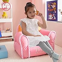 Vista 40 de Idea Nuova Gabby's Dollhouse - Sofá tipo puf suave y cómodo para niños