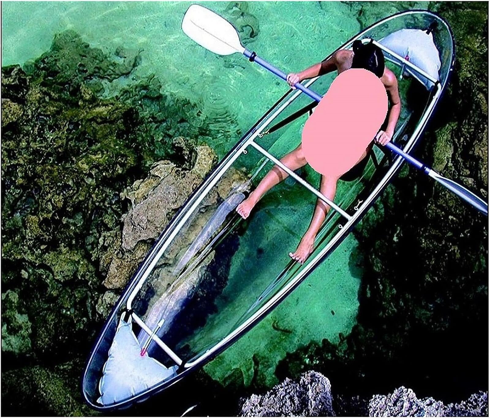 Acrylic kayak カヤック 透明 ボート クリアカヤック CLEAR KAYAK｜マリンクラブクレア
