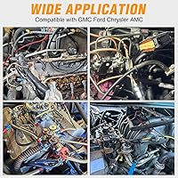 Vista 40 de GOOACC 501 clips universales para automóvil, parachoques mixto, para panel de puerta, protector para cubierta del motor, retenedor de remaches