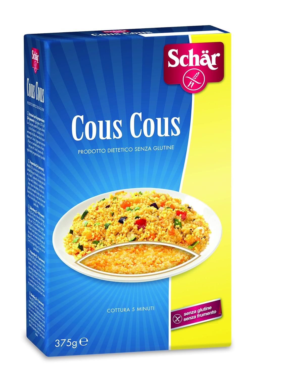 Dr. Schar GF Couscous, 375g (Buy 1 Get 1 Free) Amazon.in Grocery