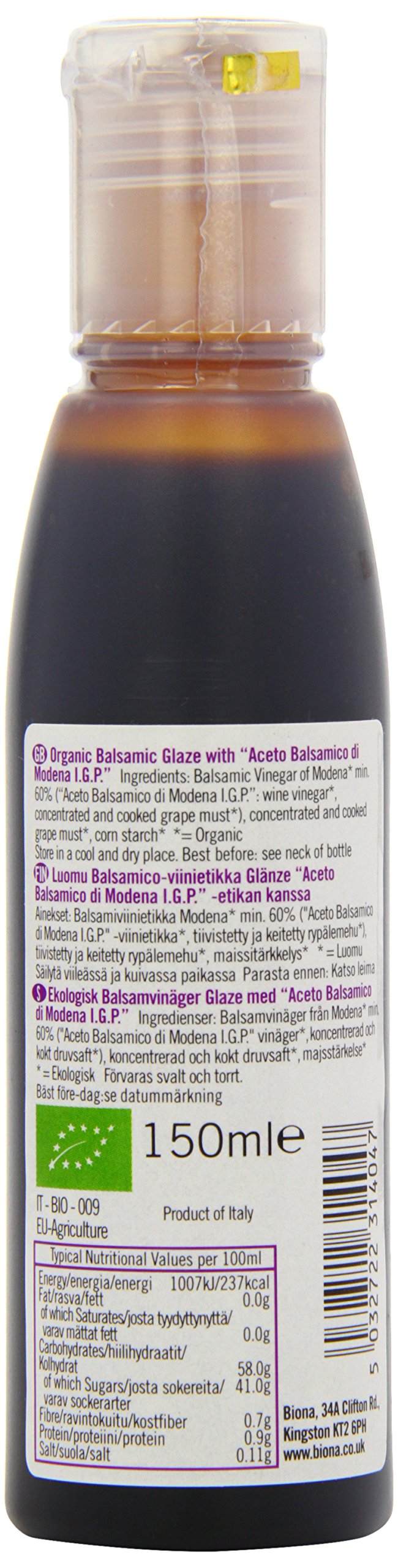 Biona Organiczna glazura balsamiczna 150 ml (opakowanie 3 szt.)