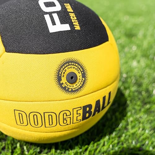 Miniatura 13 de FORZA Dodgeball de tela de 7 pulgadas Equipo de juego suave y parque infantil 3 colores, paquetes de 1 o 6 Azul - Negro,Rojo - Negro,negro