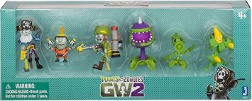 Plants vs. Zombies GW2 Action Figure (6 Pack), 2