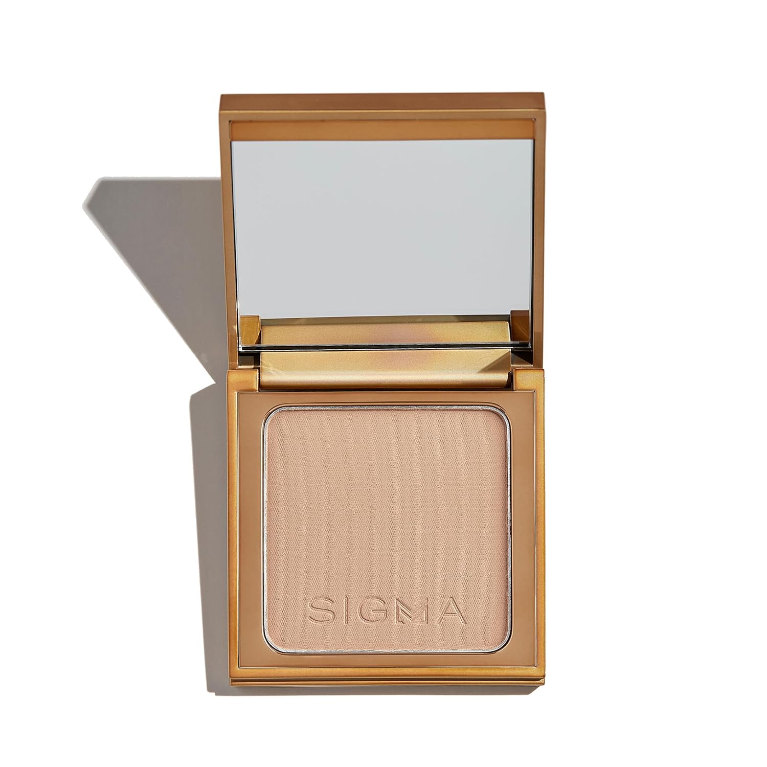 Sigma Beauty Matte Bronzer - Longwear Light Bronzer Powder with Matte Finish for Face - Achieving a Natural, Sun Kissed Glow (Dark)