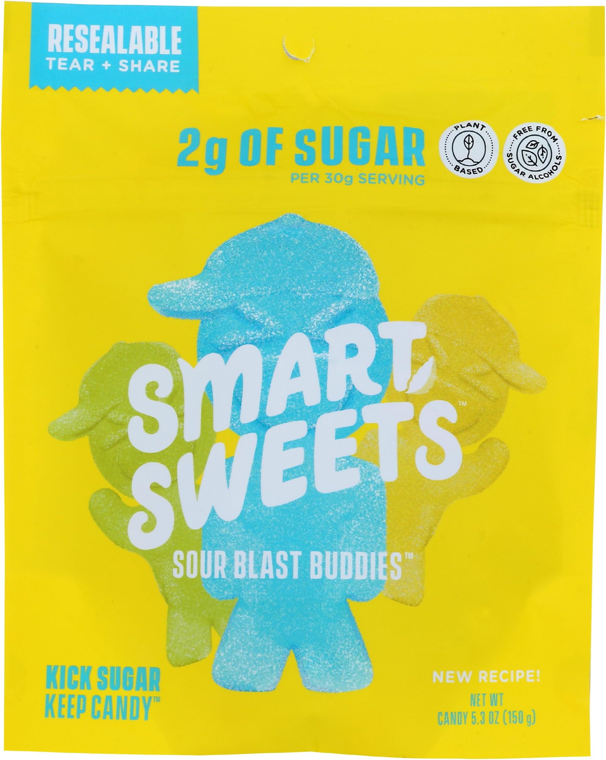 SMART SWEETS Sour Blast Buddies, 5.3 OZ