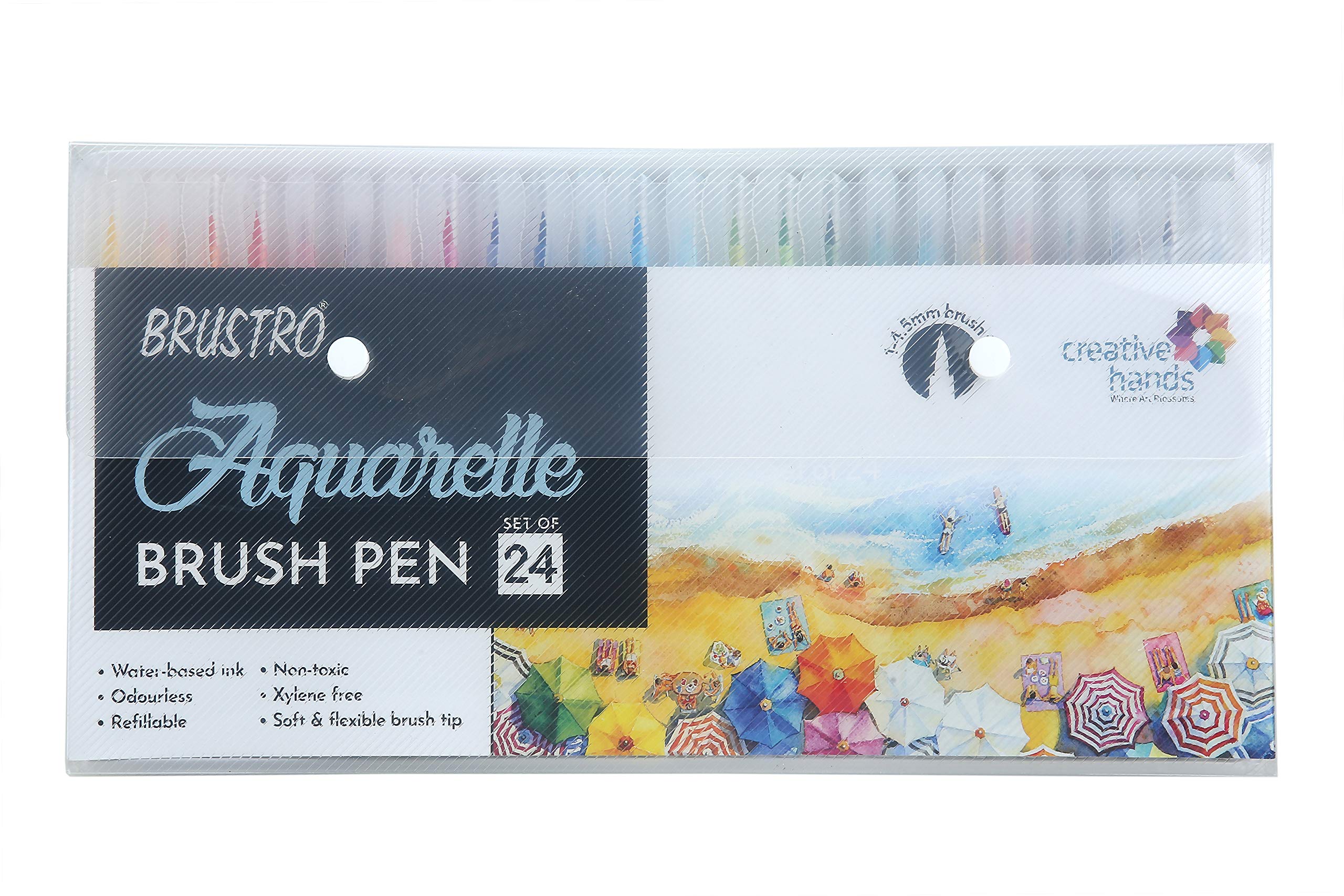 Aquarelle Brush Pen Set of 24