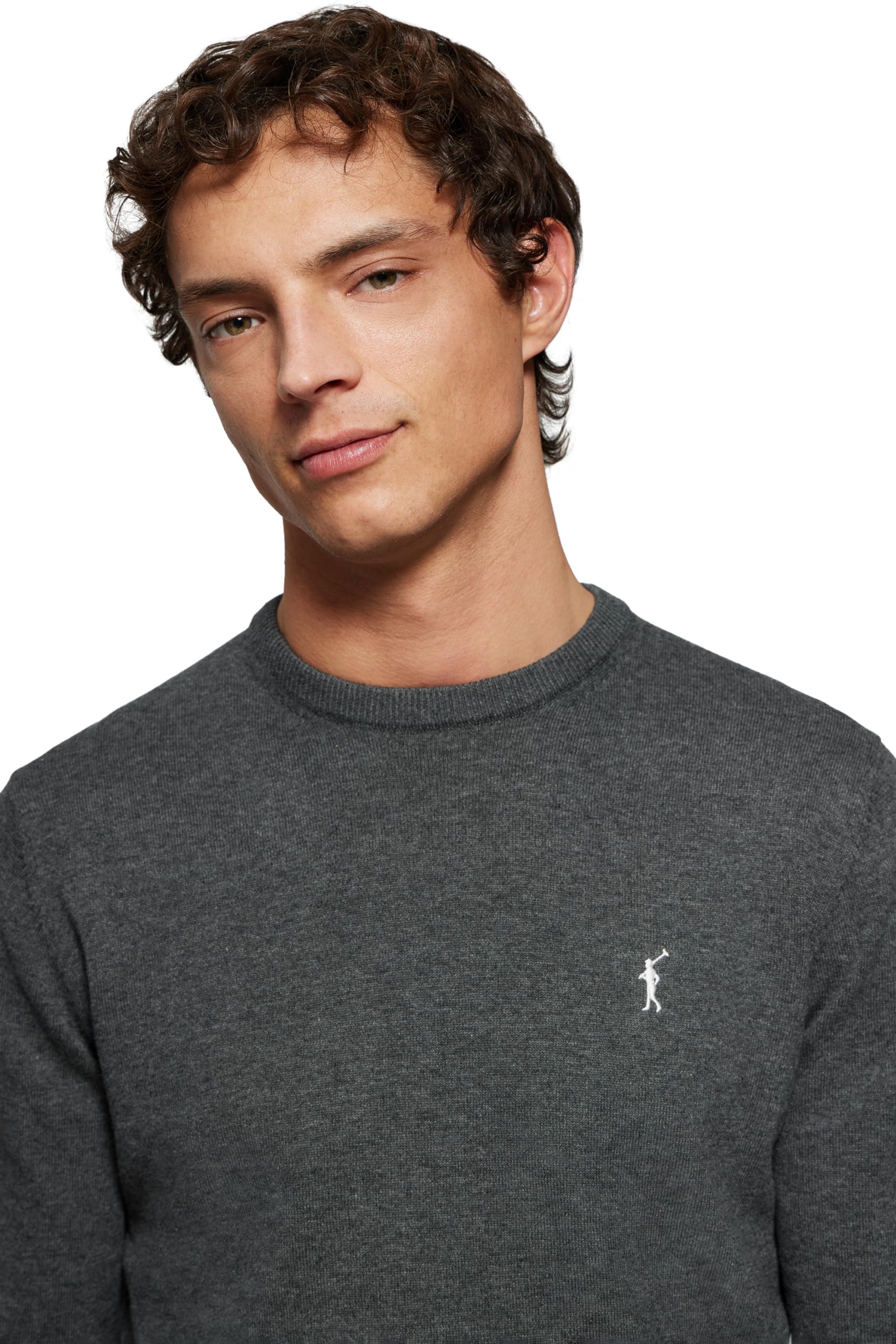 Polo Club Maglione Manica Lunga Uomo Maglioni Girocollo Crew Neck Pullover 100% Cotone