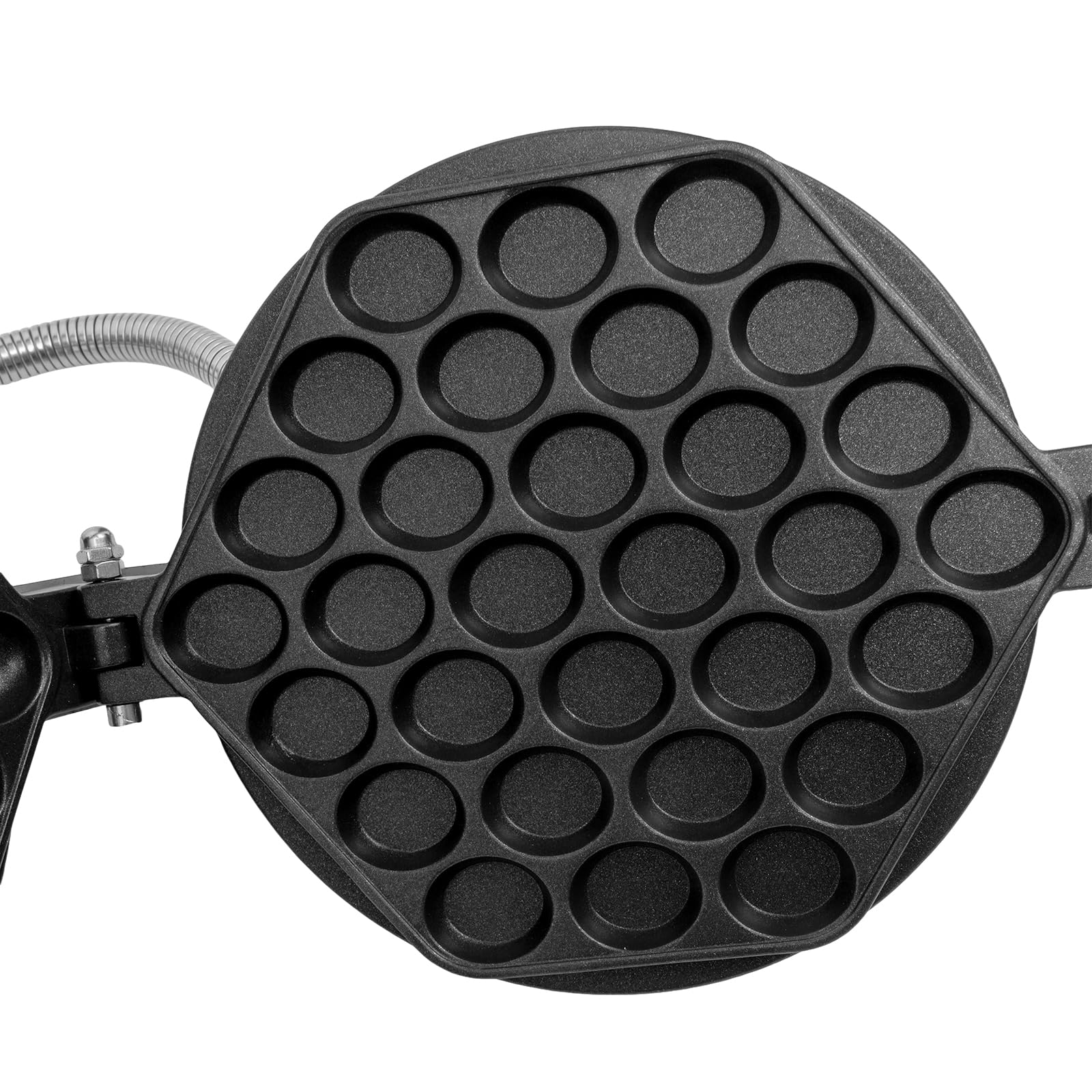 Máquina para hacer gofres de doble cabeza de panal, 2830 W | Máquina para hacer gofres de huevos con revestimiento antiadherente y temporizador, 50 a 300 °C para cafetería o restaurante