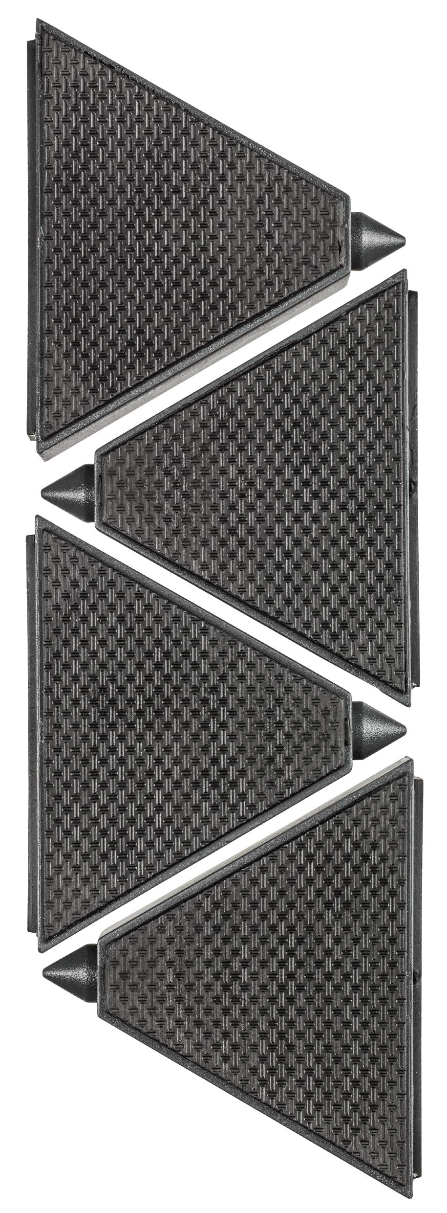 kwb 785800 4 x TriGrips pastiglie/tappi per pezzi con rivestimento antiscivolo e punte di vernice