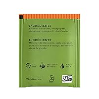 Vista 142 de Stash Té de Navidad por la mañana, caja de 100 bolsitas de té