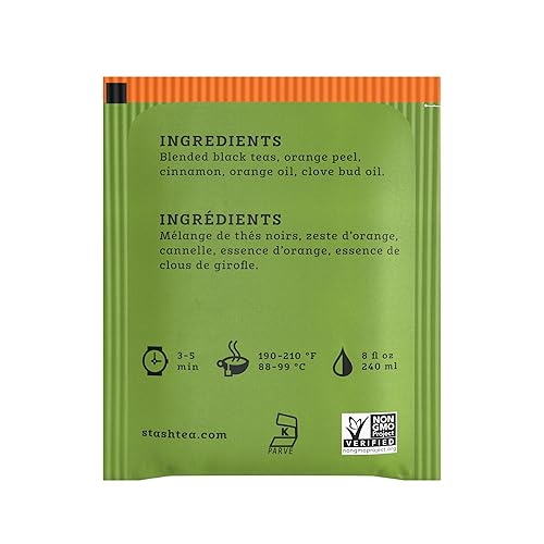 Vista 163 de Stash Breakfast in Paris Té negro, caja de 100 bolsas de té