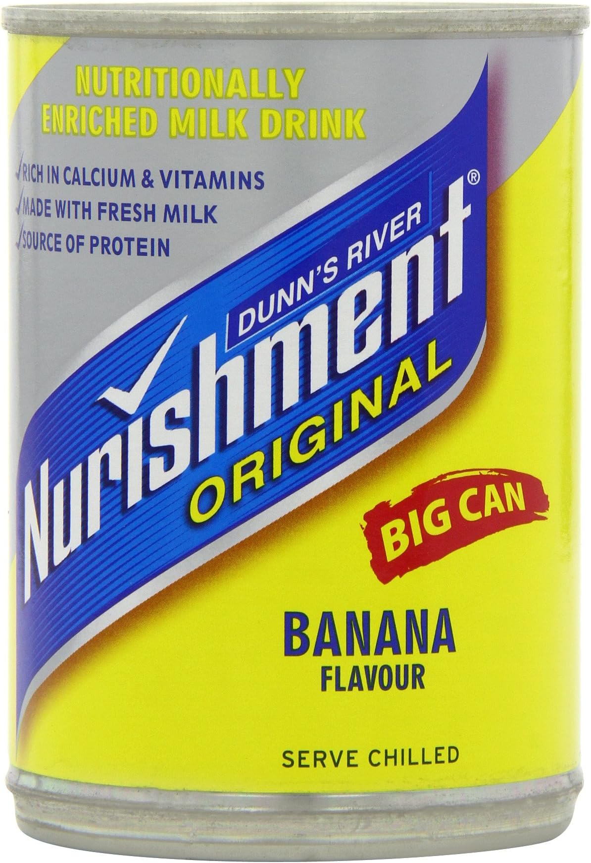 Dunns River Nurishment Original Banana 400 g (Pack of 12)