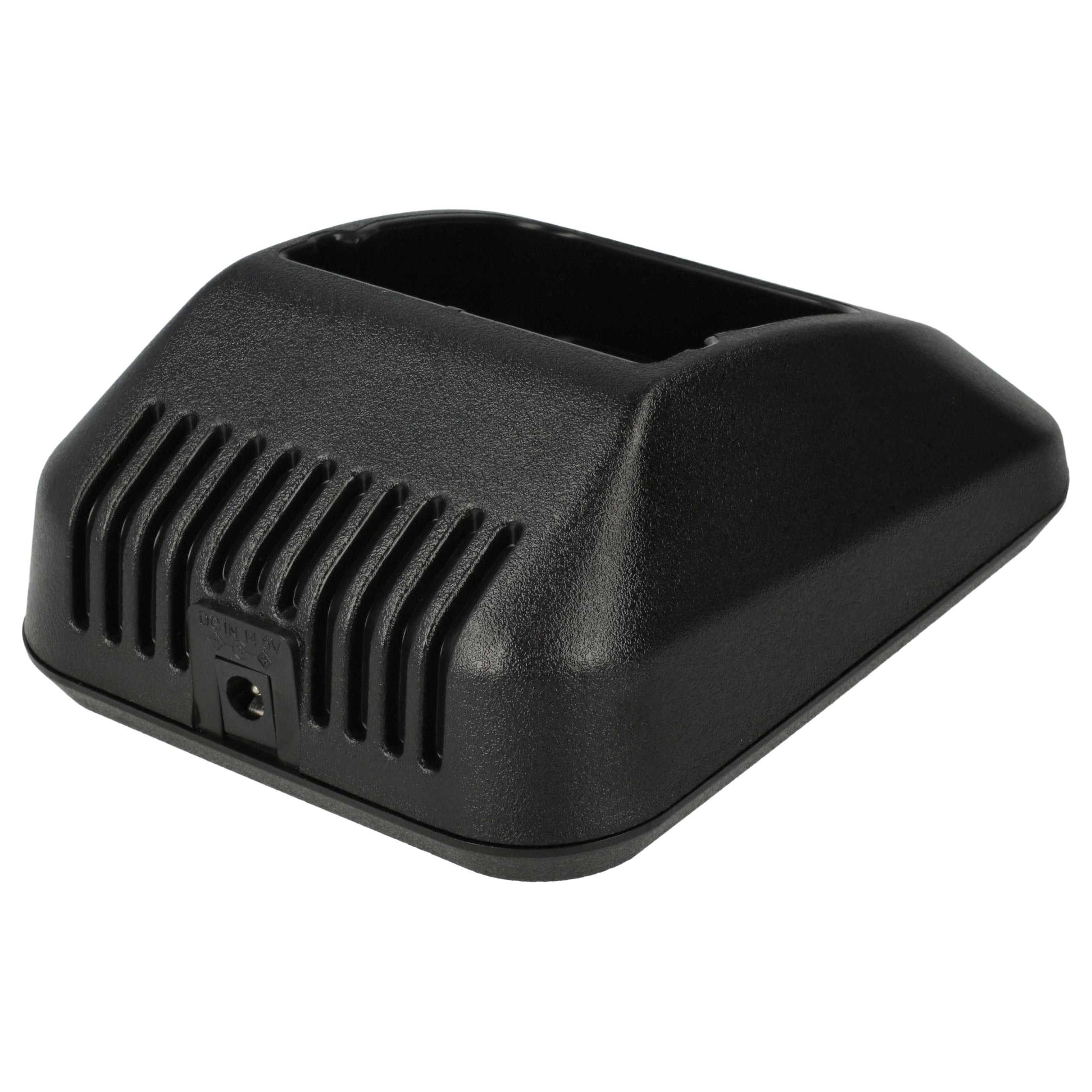 vhbw Chargeur Compatible avec Kenwood KNB-52N, PB-43N, PB-43H Batteries de Radio - Socle + Prise, 9,4 V, 0,4-0,8 A