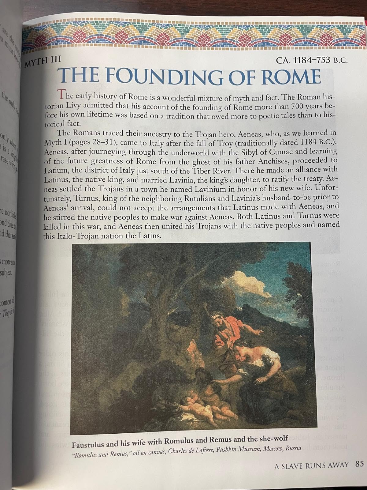 Ecce Romani I: A Latin Reading Program : Meeting the Family Rome at Last (English and Latin Edition) - Image 2