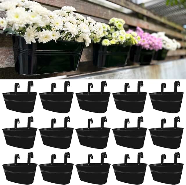 LaLaGreen Rail Planter 15 Pack