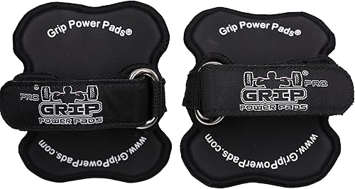 Miniatura 10 de Grip Power Pads agarraderas para pesas originales, la alternativa a los guantes para ejercitar, almohadilla de agarre cómoda y liviana para hombres