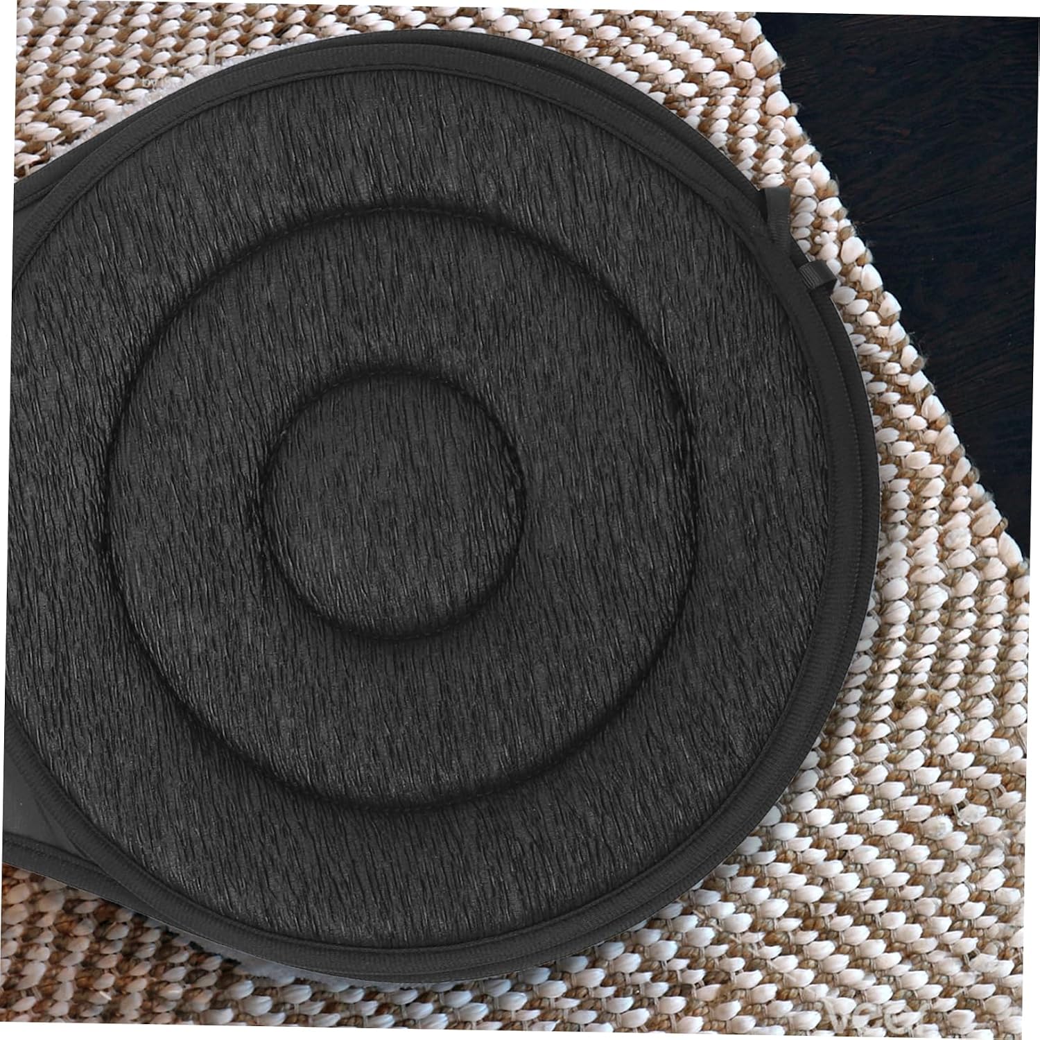 SECFOU Ergonomic Swivel Seat for Car Rotating Cushion Pad Comfortable for Elderly Driving Home