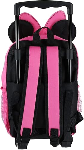 Miniatura 4 de Minnie Mouse Mochila rodante Softside de 14 pulgadas Rosado Mochilas de viaje