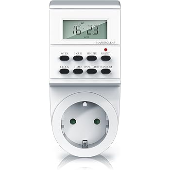 Unitec Wochenzeitschaltuhr Digital Fur Innenbereich Amazon De Baumarkt