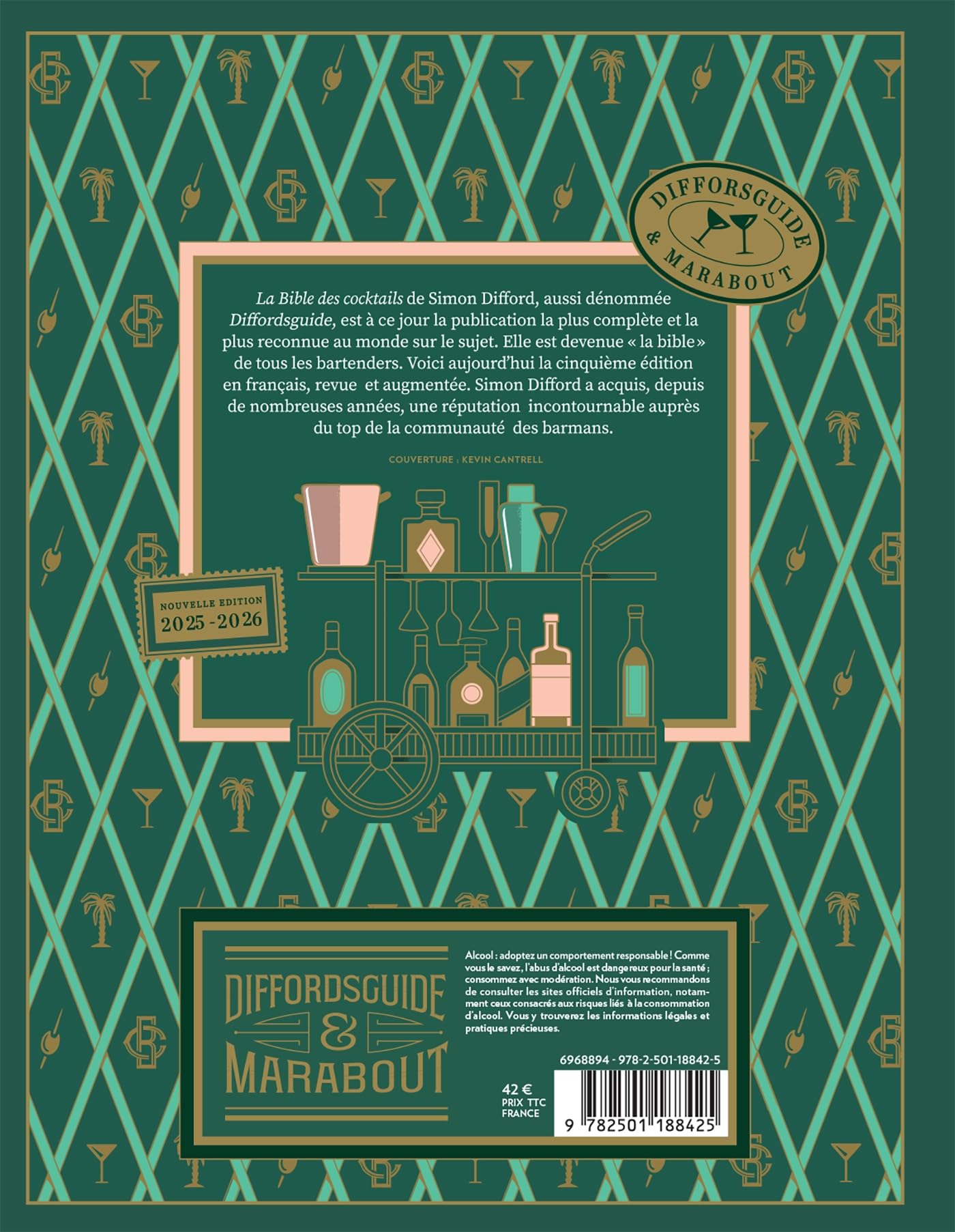 La bible des cocktails - Nouvelle édition 2025-2026