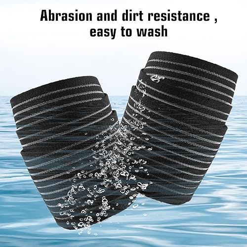 Miniatura 5 de Envolturas de compresión de muslos de isquiotibiales, manga de compresión ajustable para el muslo para tratamiento de venas varicosas para piernas,