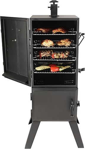 Dyna-Glo 36' Vertical Charcoal Smoker - Thumbnail 3