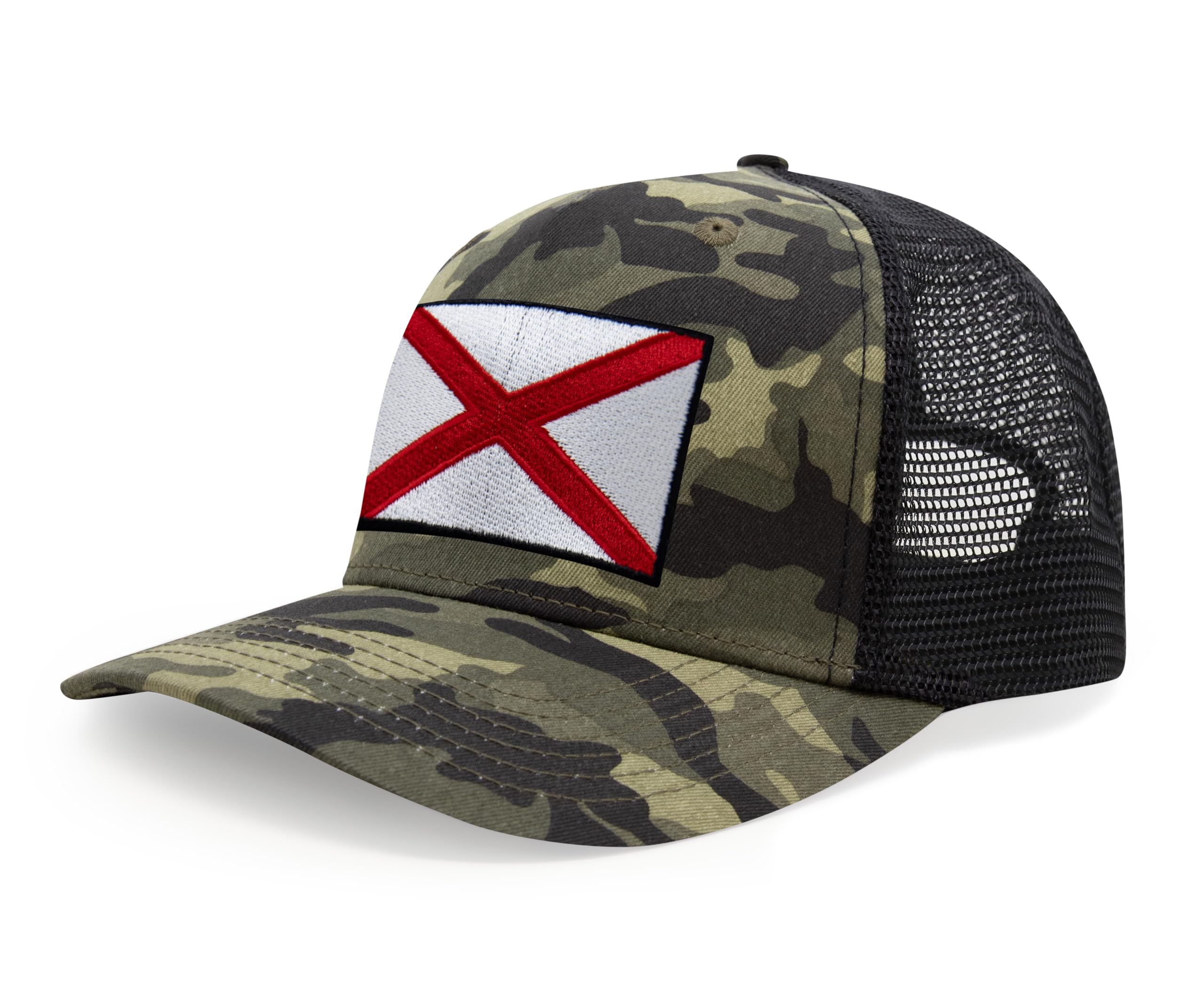 International Tie State Hat for Men and Women, Adjustable Snapback Trucker Baseball Cap with Embroidered Patch