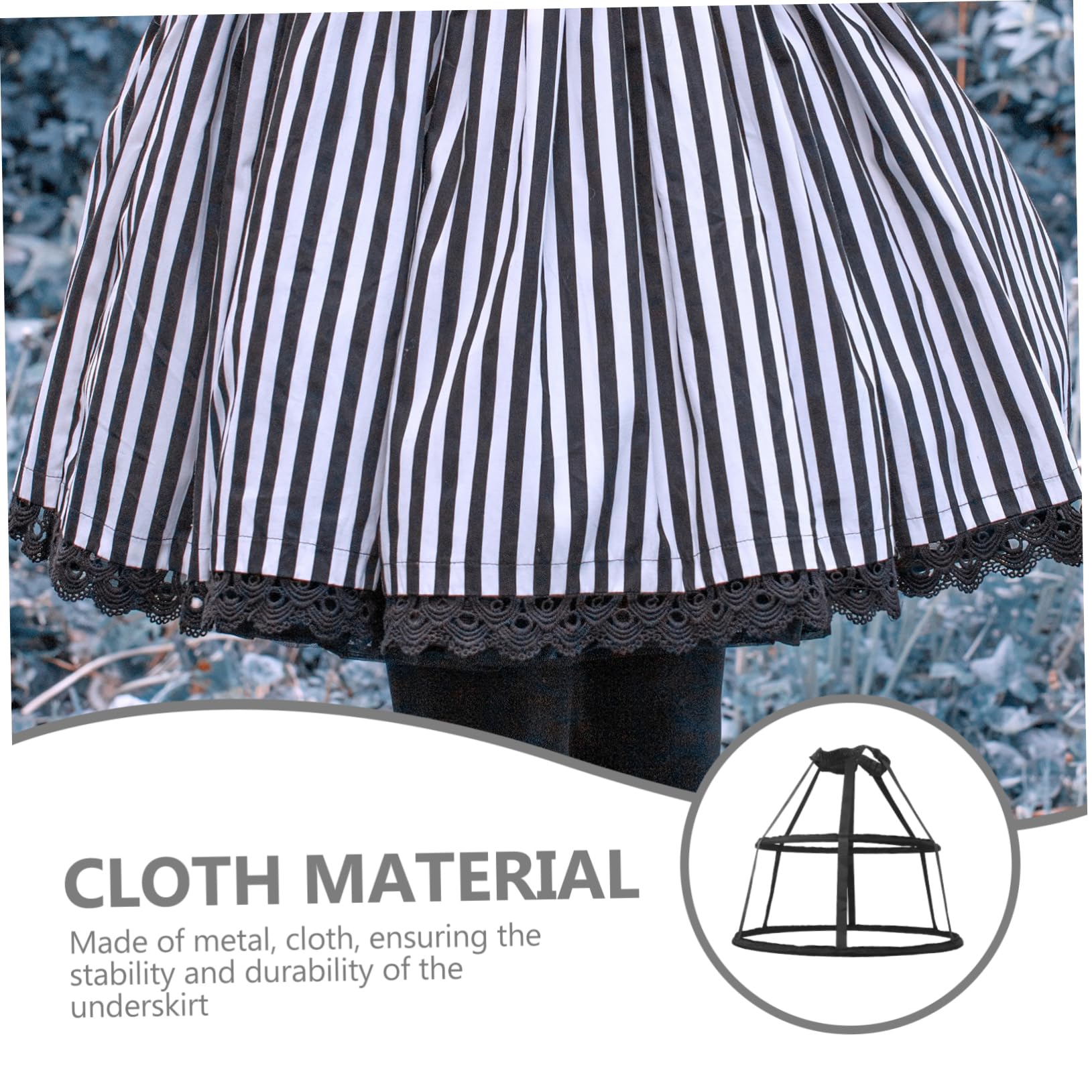 5 Stück Kinderrock Petticoat Petticoats Hochzeit Kleid Unterrock Bustle Cage Rock Damen Bustle Mädchen Reifrock Tuch