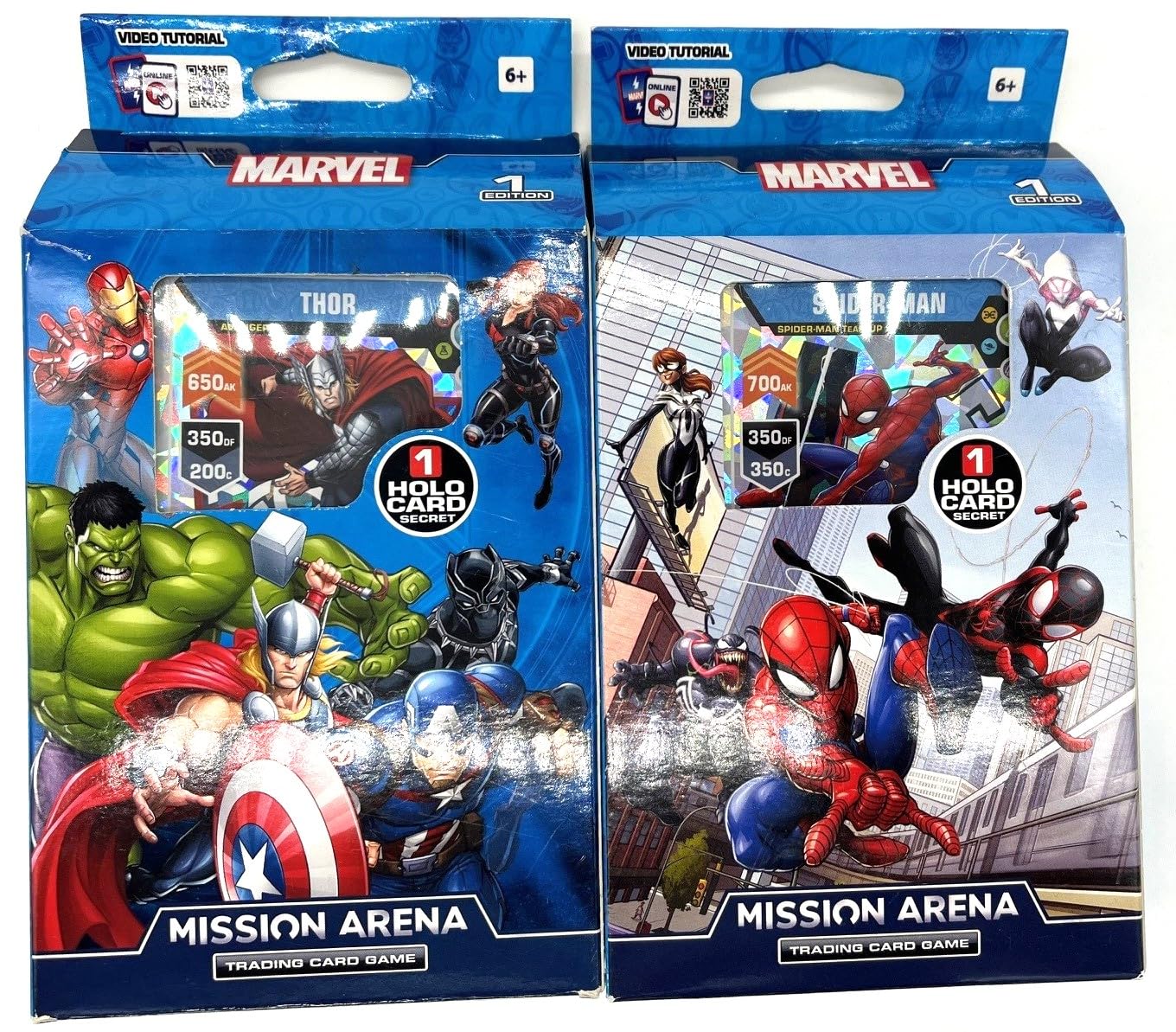 KAPTOYS MARVEL MISSION ARENA TRADING CARD GAME
